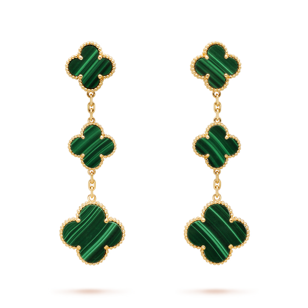 Boucles d'oreilles Magic Alhambra 3 motifs