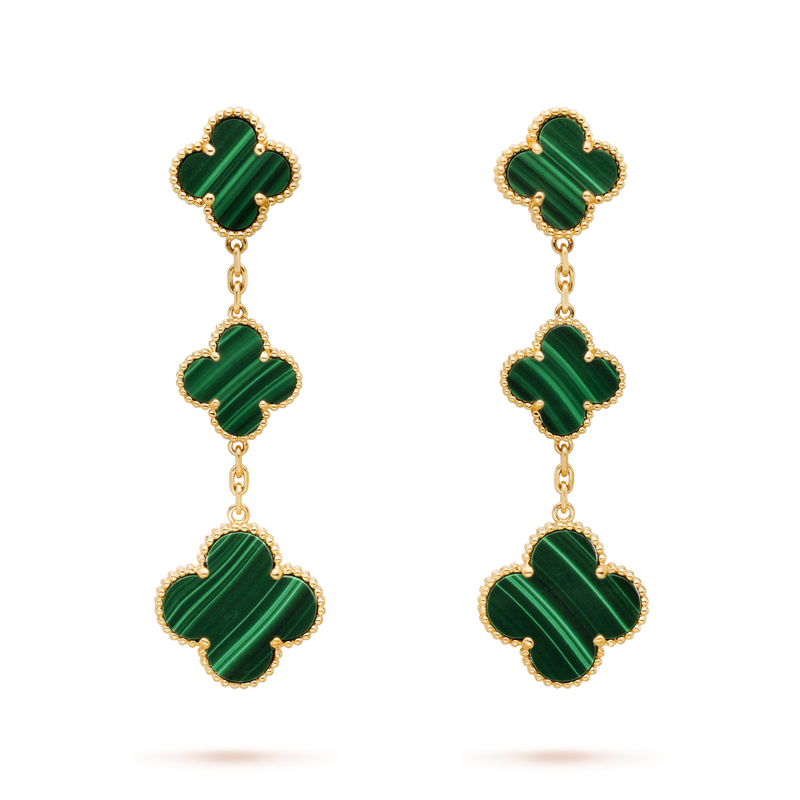 Boucles d'oreilles Magic Alhambra 3 motifs